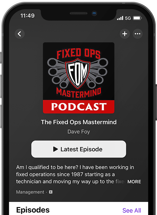 The Fixed Ops Mastermind Podcast