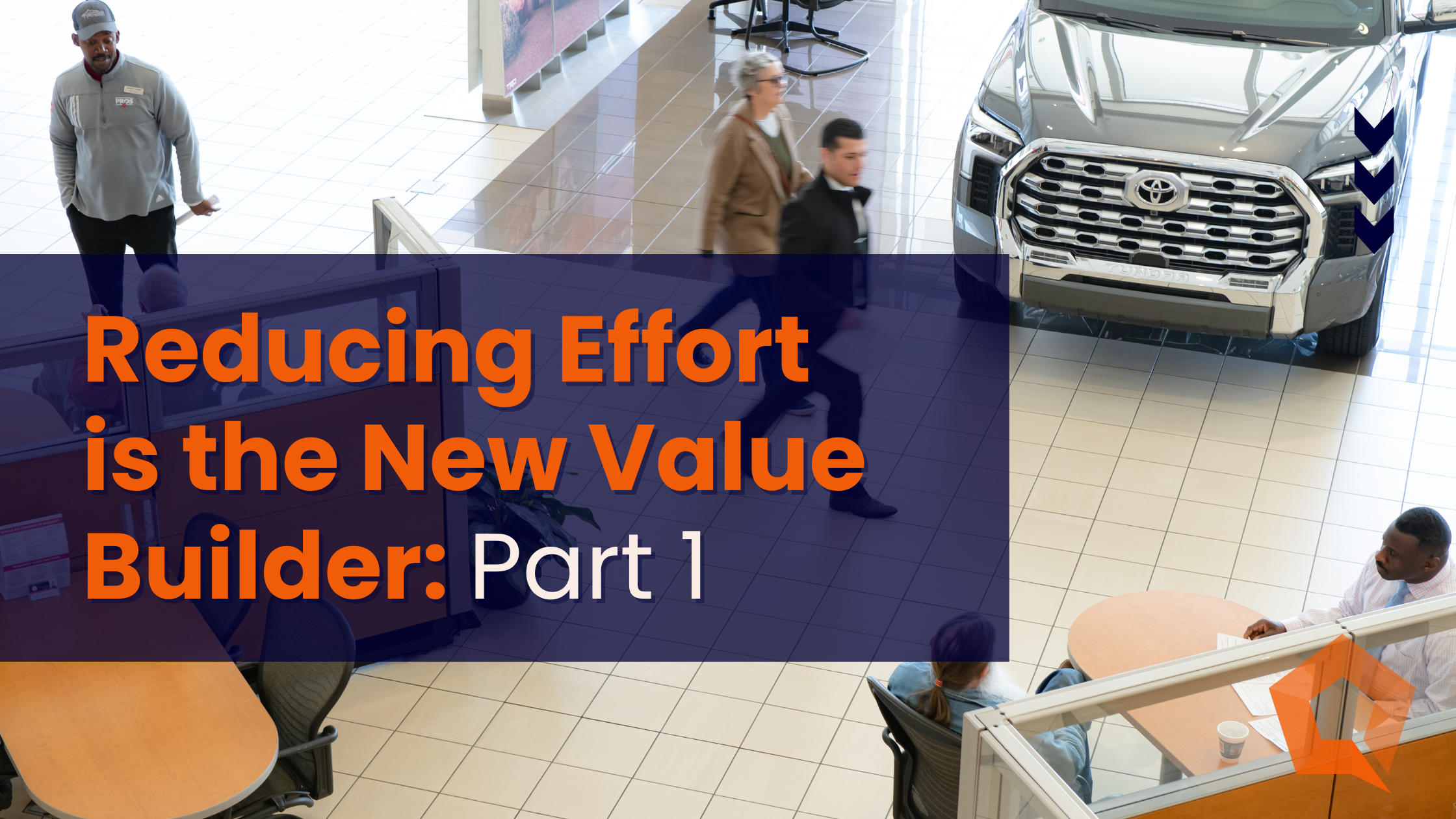 Reducing Effort is the New Value Builder