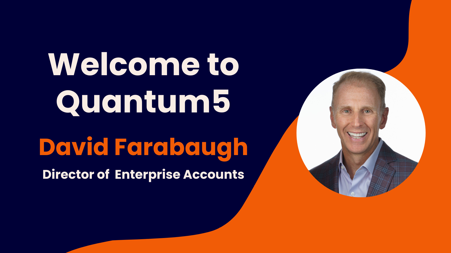 Welcome David Farabaugh